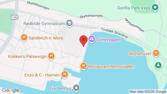 Apartments for rent i Vejle Center - kort over placeringen