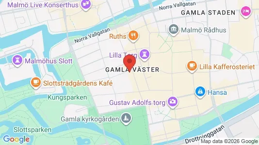 Apartments for rent i Malmö City - kort over placeringen