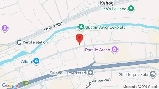 Apartments for rent i Partille - kort over placeringen