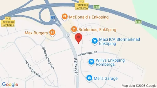 Apartments for rent i Enköping - kort over placeringen