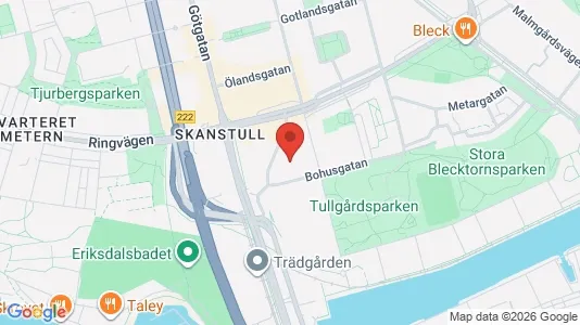 Apartments for rent i Södermalm - kort over placeringen