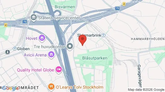 Apartments for rent i Stockholm South - kort over placeringen