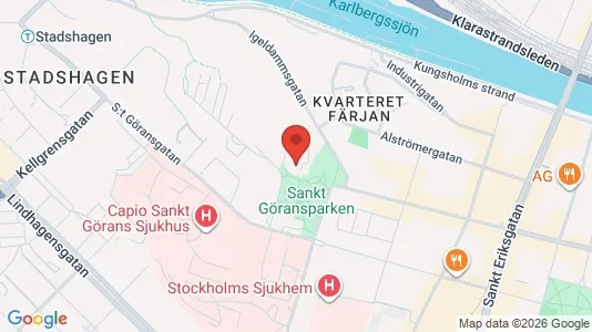 Apartments for rent i Kungsholmen - kort over placeringen