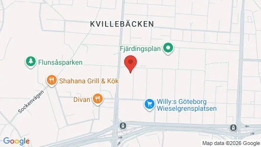 Apartments for rent i Lundby - kort over placeringen