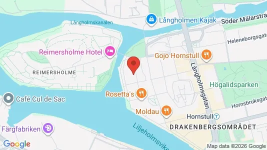 Apartments for rent i Södermalm - kort over placeringen