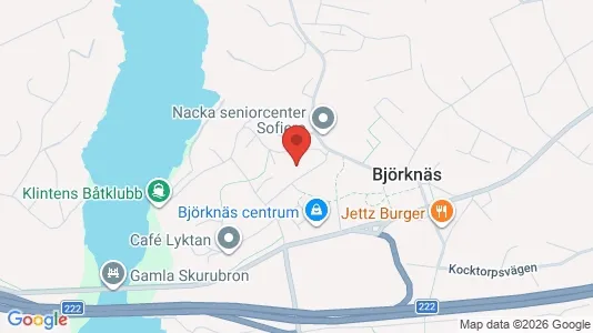 Apartments for rent i Nacka - kort over placeringen