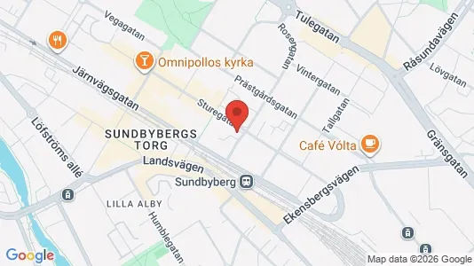 Apartments for rent i Sundbyberg - kort over placeringen