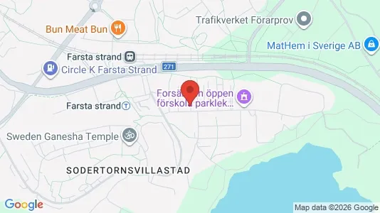 Apartments for rent i Stockholm South - kort over placeringen