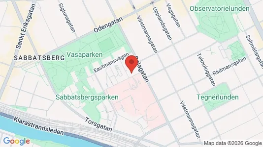 Apartments for rent i Vasastan - kort over placeringen