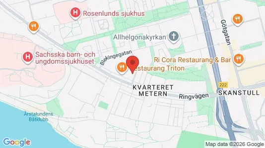 Apartments for rent i Södermalm - kort over placeringen