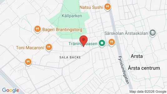 Apartments for rent i Uppsala - kort over placeringen