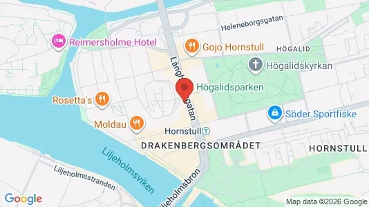 Apartments for rent i Södermalm - kort over placeringen