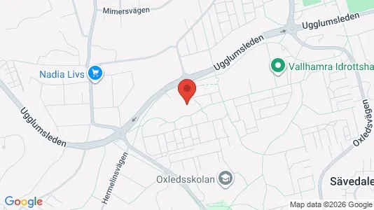 Apartments for rent i Partille - kort over placeringen
