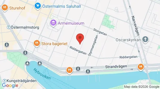 Apartments for rent i Östermalm - kort over placeringen