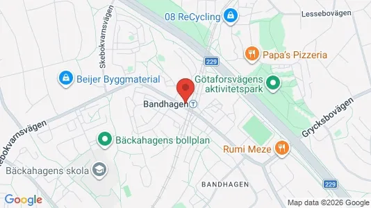 Apartments for rent i Stockholm South - kort over placeringen