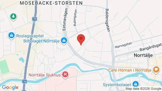 Apartments for rent i Norrtälje - kort over placeringen