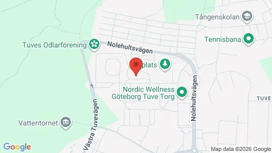 Apartments for rent i Lundby - kort over placeringen