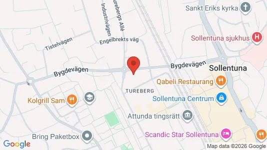 Apartments for rent i Sollentuna - kort over placeringen