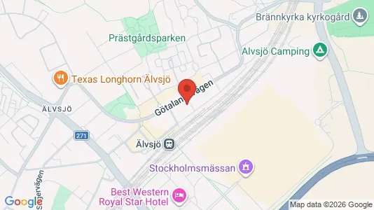 Apartments for rent i Stockholm South - kort over placeringen