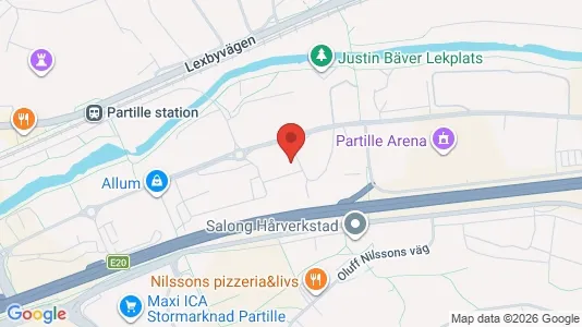 Apartments for rent i Partille - kort over placeringen