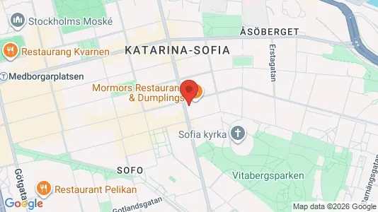 Apartments for rent i Södermalm - kort over placeringen