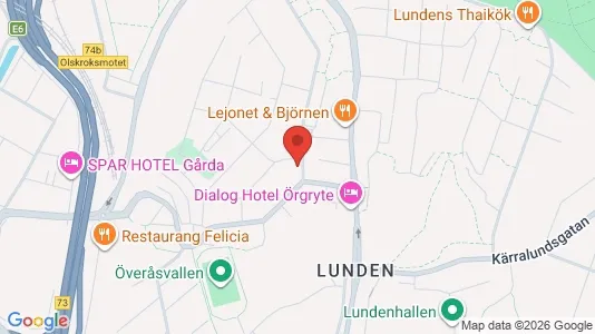 Apartments for rent i Örgryte-Härlanda - kort over placeringen