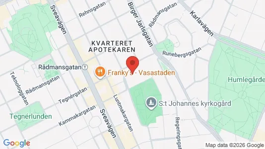 Apartments for rent i Stockholm City - kort over placeringen