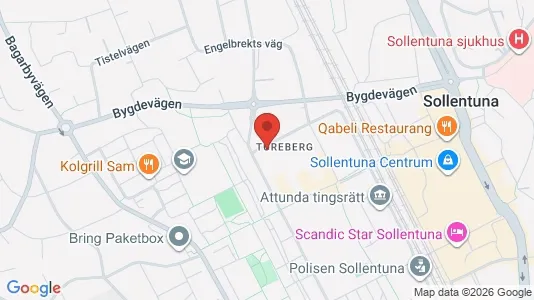 Apartments for rent i Sollentuna - kort over placeringen