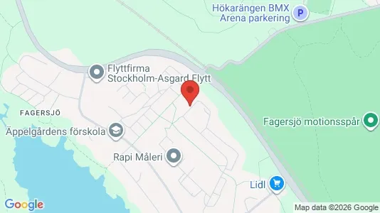 Apartments for rent i Stockholm South - kort over placeringen