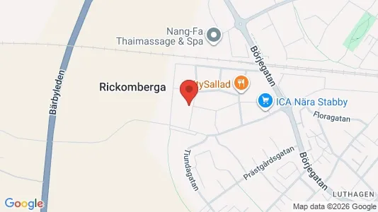 Apartments for rent i Uppsala - kort over placeringen