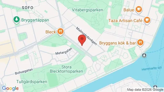 Apartments for rent i Södermalm - kort over placeringen