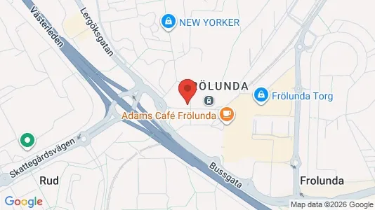 Apartments for rent i Askim-Frölunda-Högsbo - kort over placeringen