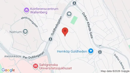 Apartments for rent i Gothenburg City Centre - kort over placeringen