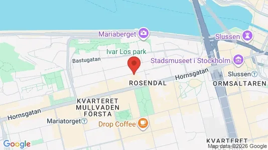 Apartments for rent i Södermalm - kort over placeringen