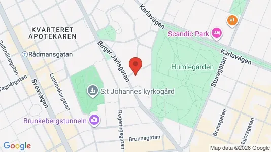Apartments for rent i Östermalm - kort over placeringen