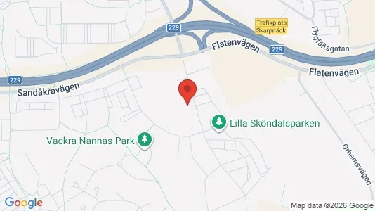 Apartments for rent i Stockholm South - kort over placeringen