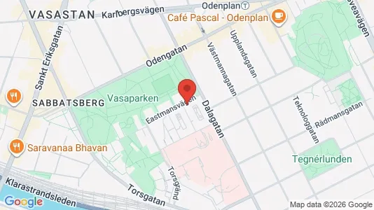 Apartments for rent i Vasastan - kort over placeringen