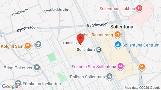 Apartments for rent i Sollentuna - kort over placeringen