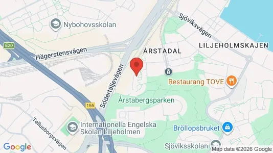 Apartments for rent i Södermalm - kort over placeringen
