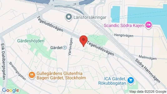 Apartments for rent i Östermalm - kort over placeringen
