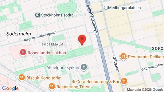 Apartments for rent i Södermalm - kort over placeringen