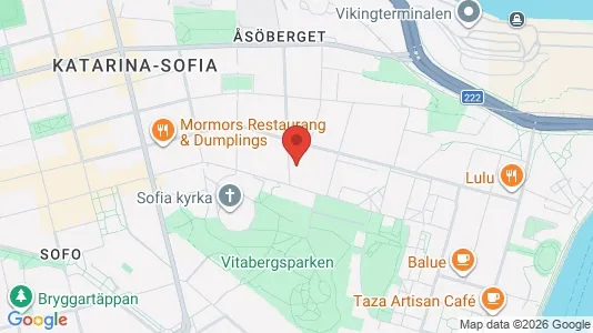 Apartments for rent i Södermalm - kort over placeringen