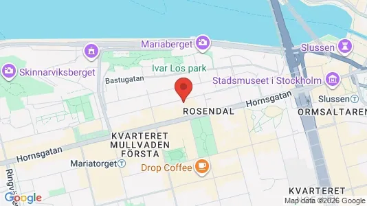 Apartments for rent i Södermalm - kort over placeringen