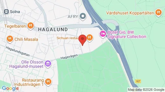 Apartments for rent i Solna - kort over placeringen