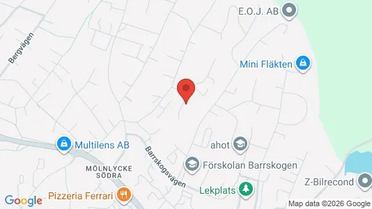 Apartments for rent i Härryda - kort over placeringen