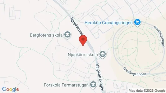 Apartments for rent i Tyresö - kort over placeringen