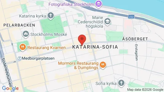 Apartments for rent i Södermalm - kort over placeringen