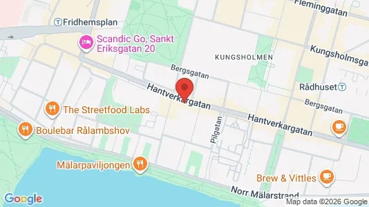 Apartments for rent i Kungsholmen - kort over placeringen