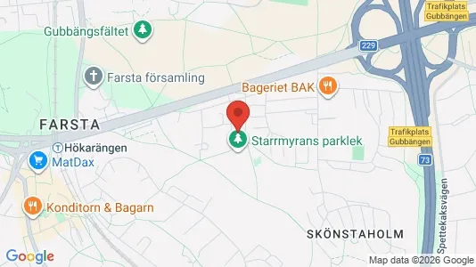 Apartments for rent i Stockholm South - kort over placeringen