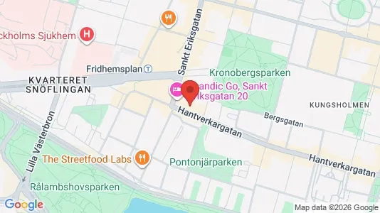 Apartments for rent i Kungsholmen - kort over placeringen